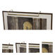 Slim-line 120 watt 40 inch Antique Brass Picture Light Wall Light