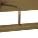 Slim-line 90 watt 36 inch Antique Brass Picture Light Wall Light