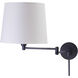 Townhouse 1 Light 12 inch Oil Rubbed Bronze Wall Lamp Wall Light