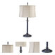 Coach 30 inch 150 watt Oil Rubbed Bronze Table Lamp Portable Light