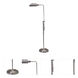 Coach 36 inch 60 watt Antique Silver Floor Lamp Portable Light