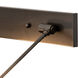 Mendon 4.5 watt 19 inch Oil Rubbed Bronze Picture Light Wall Light, Direct Wire