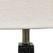 Bryson 12.75 inch 60 watt Satin Nickel and Supreme Silver Table Lamp Portable Light