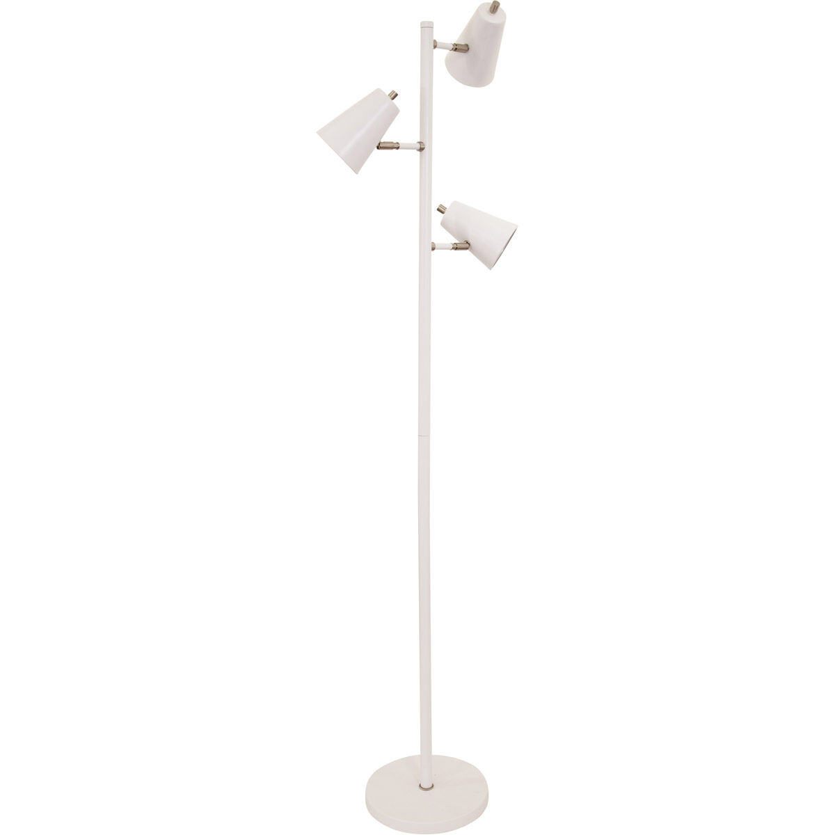 Kirby 64 inch 6.2 watt White Floor Lamp Portable Light