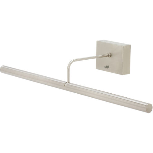Slim-line 4 watt 24 inch Satin Nickel Picture Light Wall Light, Battery Operated
