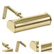Advent 25 watt 7 inch Polished Brass Picture Light Wall Light