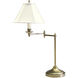 Club 1 Light 13.00 inch Table Lamp