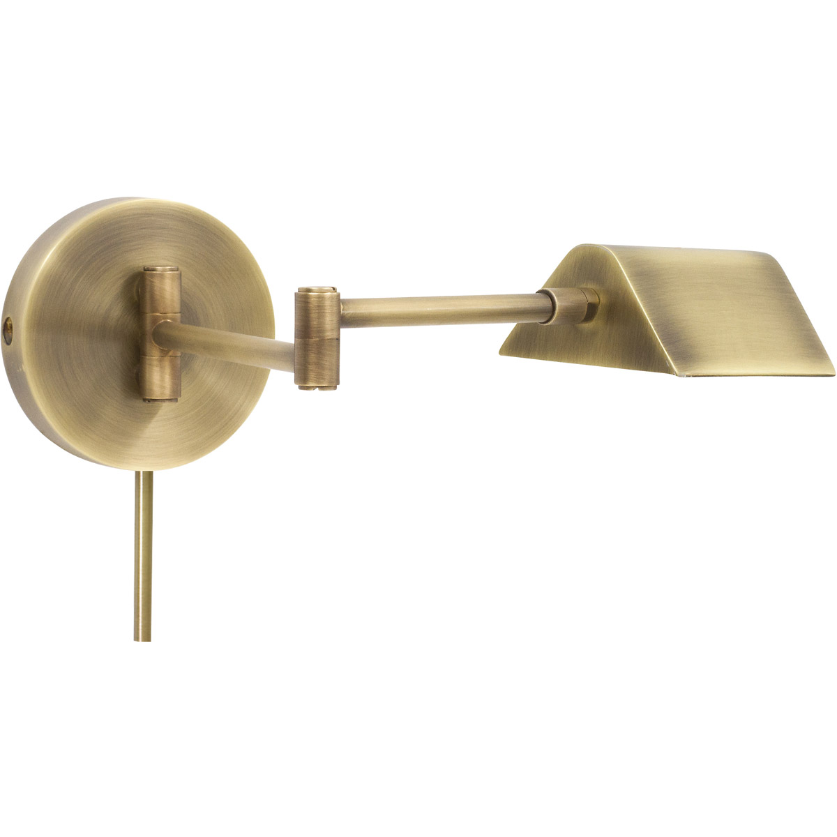 Delta LED Antique Brass Wall Lamp Wall Light