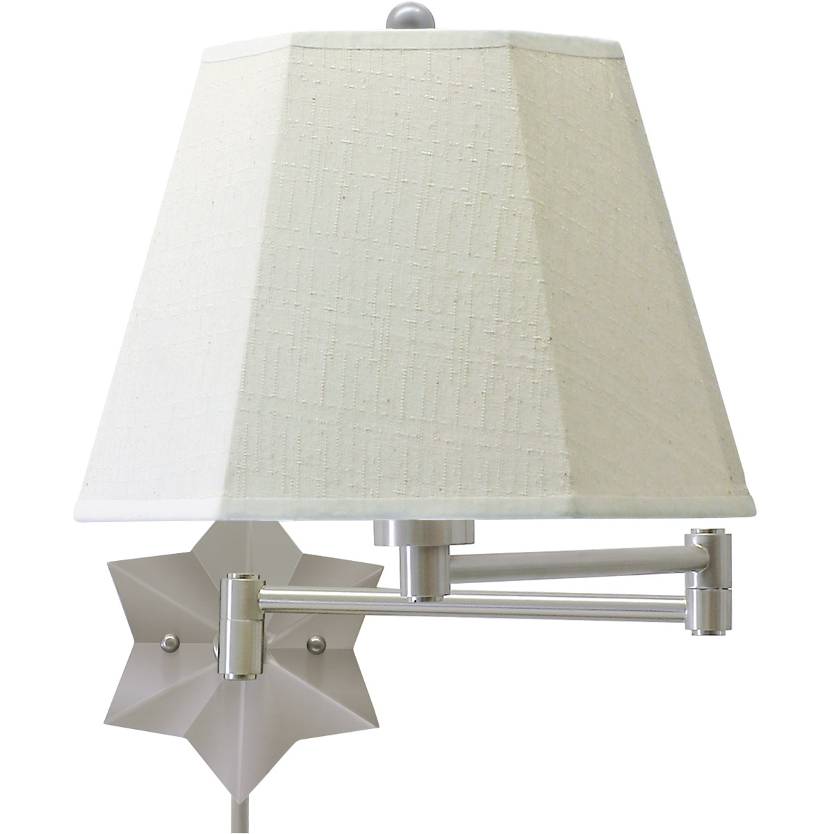 Decorative Wall Swing 1 Light 9 inch Antique Silver Wall Lamp Wall Light