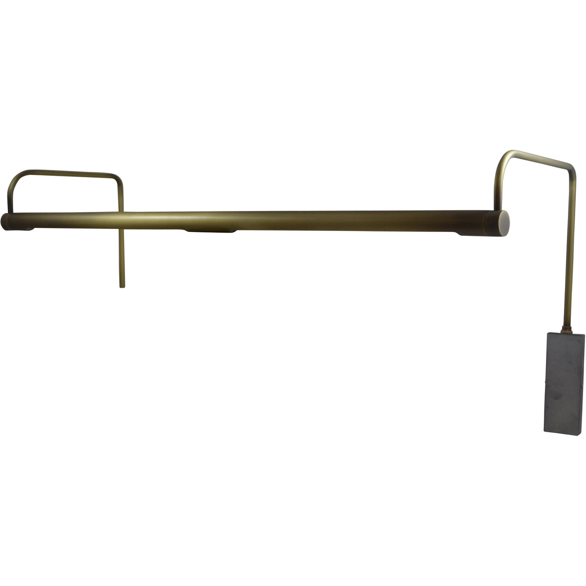Slim-line 9 watt 29 inch Antique Brass Picture Light Wall Light
