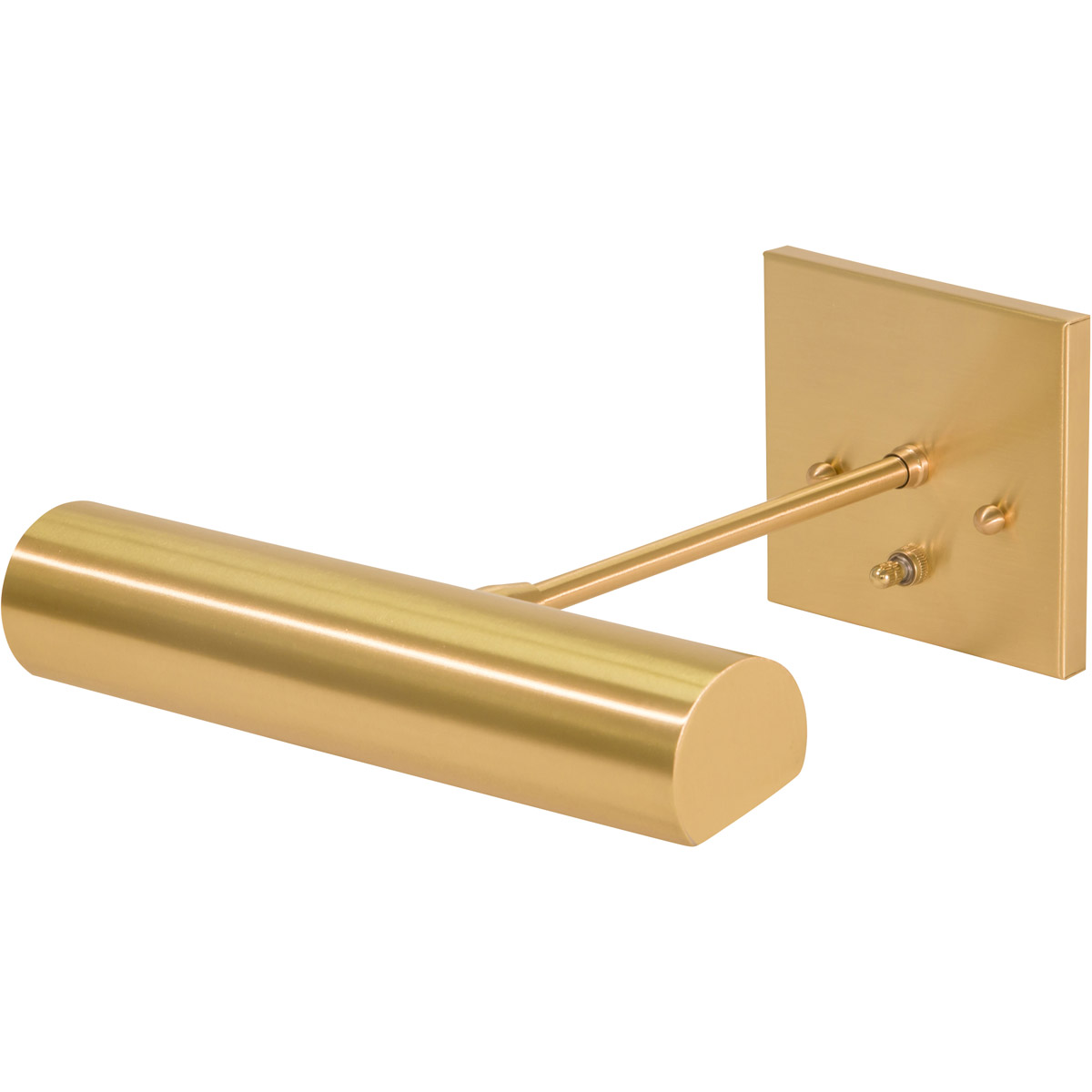 Classic Contemporary 40 watt 9 inch Satin Brass Picture Light Wall Light