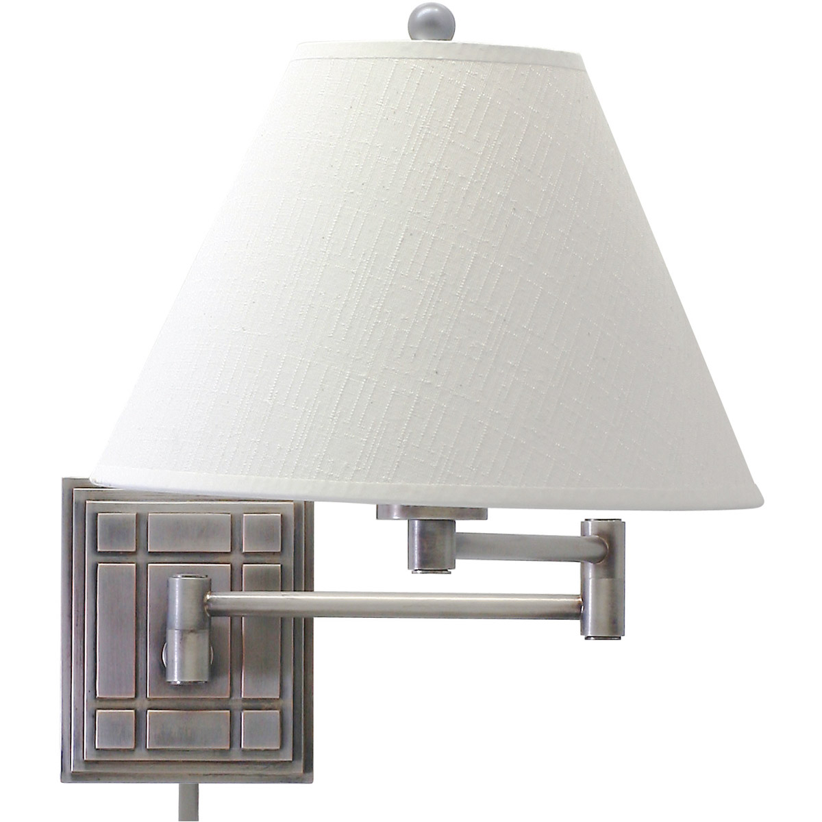 Decorative Wall Swing 1 Light 11 inch Antique Silver Wall Lamp Wall Light