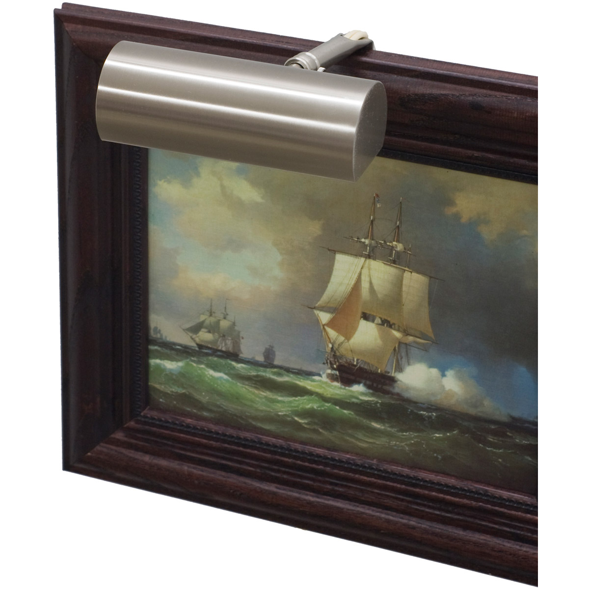 Classic Contemporary 15 watt 5 inch Satin Nickel Picture Light Wall Light