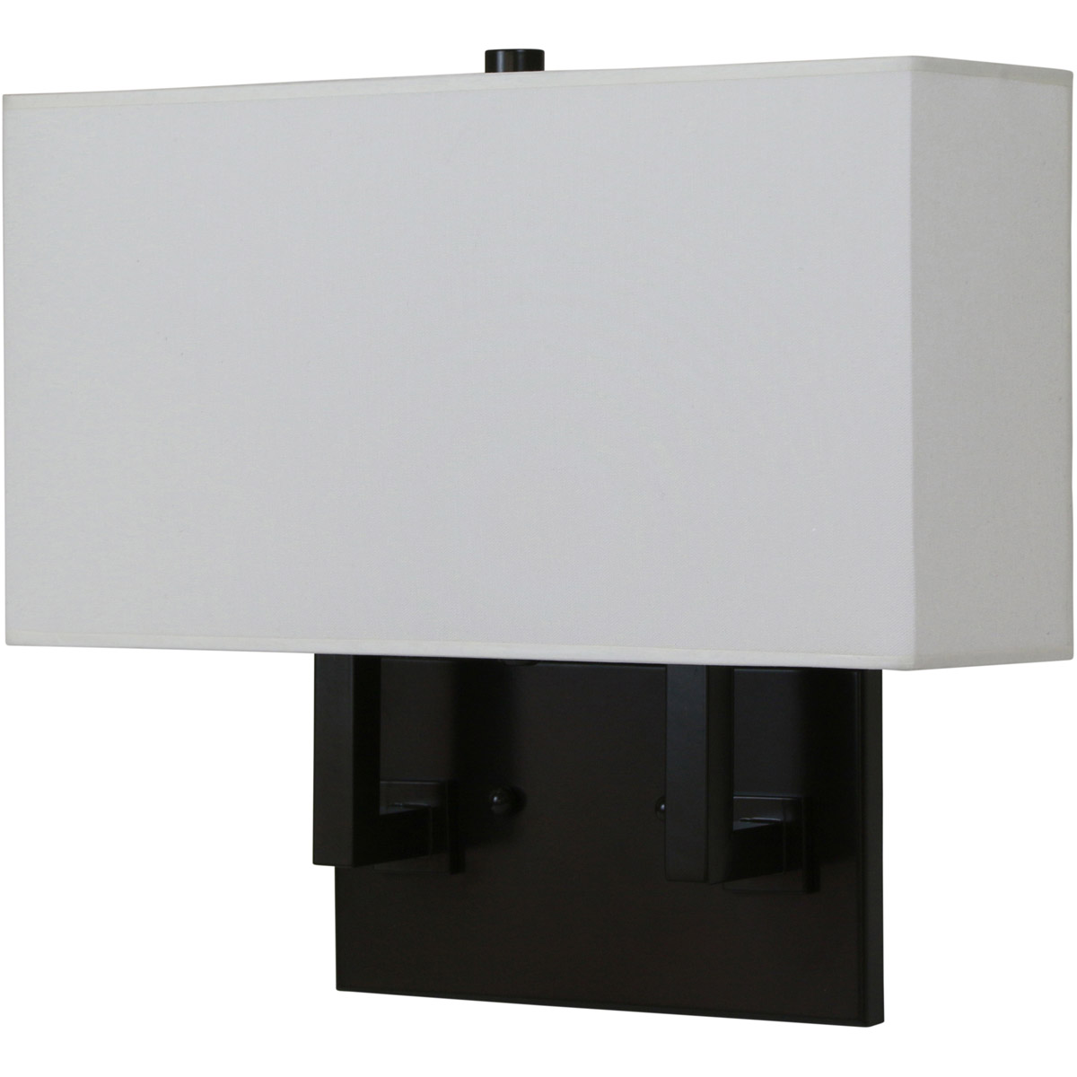 Wall Sconce 2 Light 15 inch Architectural Bronze ADA Wall Lamp Wall Light