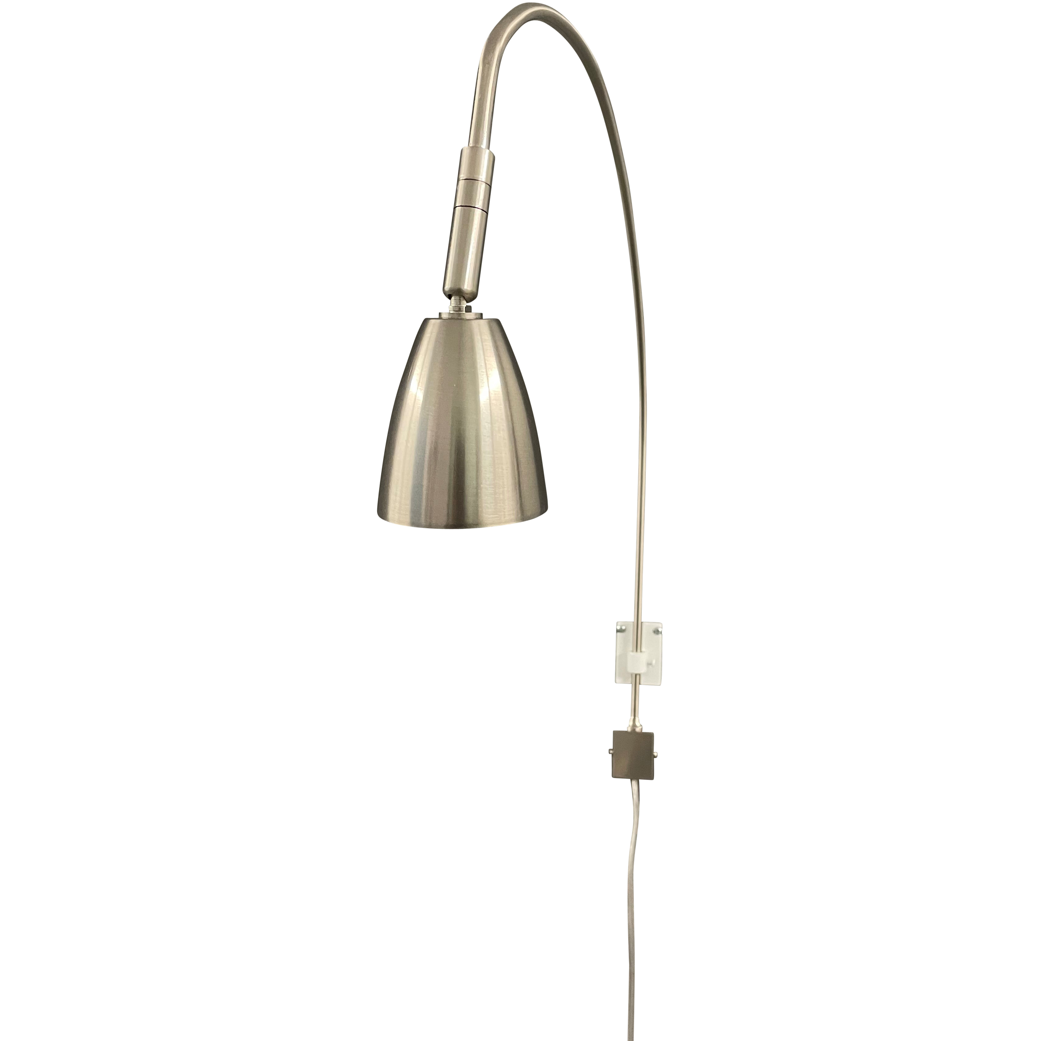 Advent Arch 3 watt 2.5 inch Satin Nickel Picture Light Wall Light