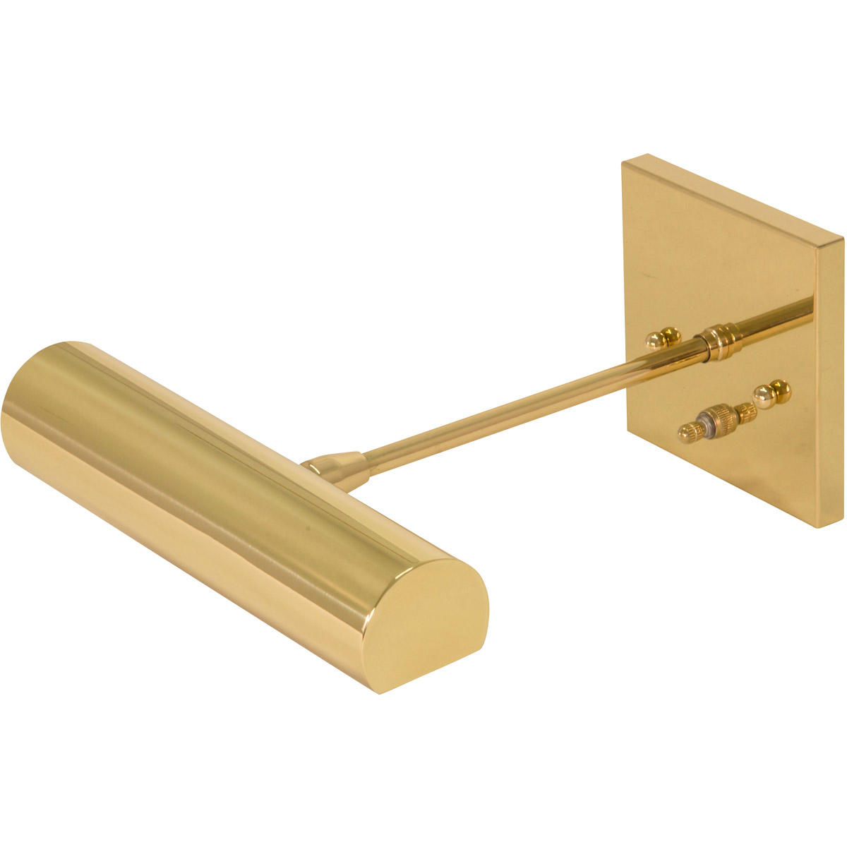 Classic Contemporary 40 watt 9 inch Polished Brass Picture Light Wall Light