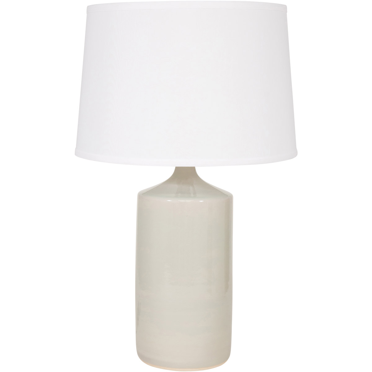 Scatchard 26 inch 100 watt Gray Gloss Table Lamp Portable Light
