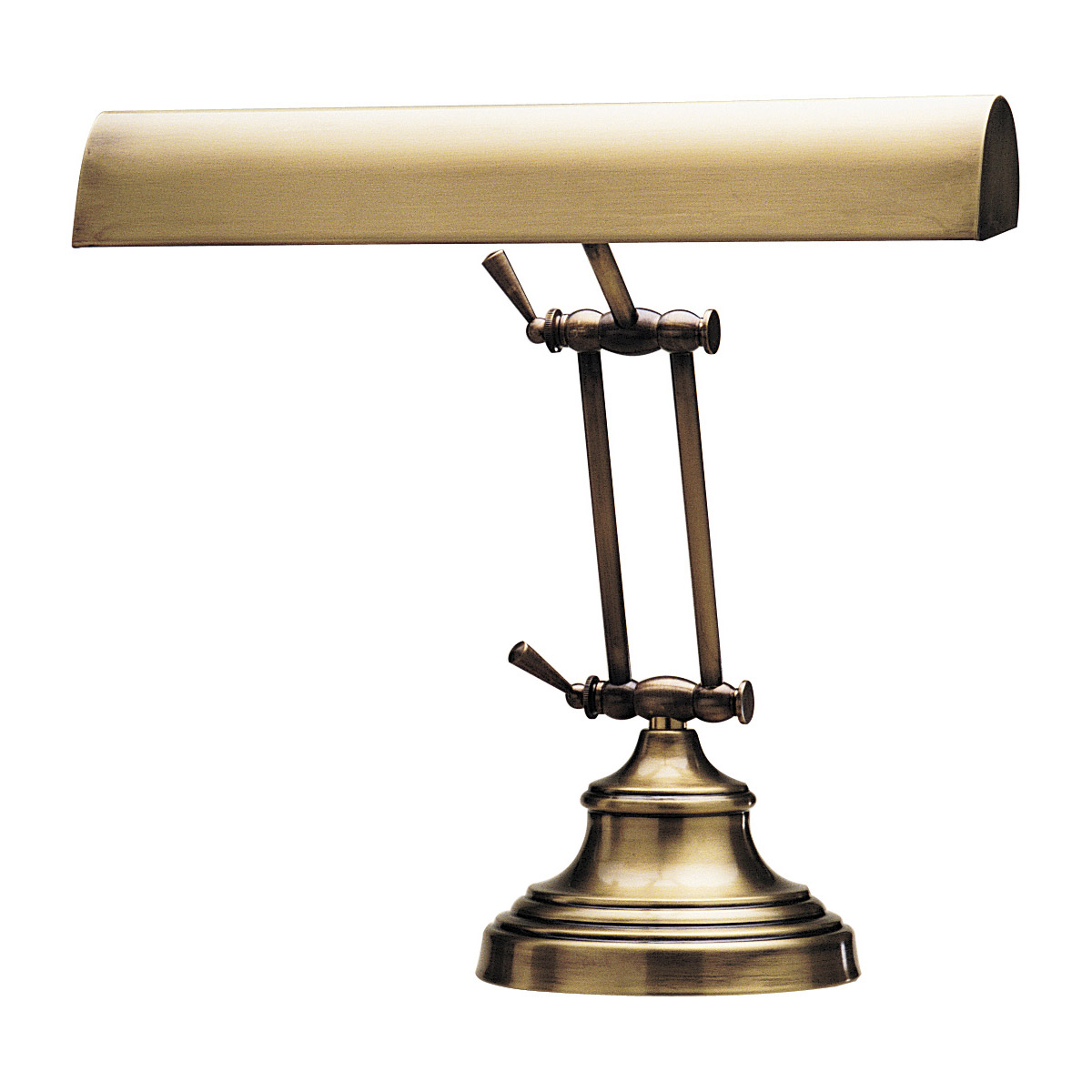 Advent 12 inch 40 watt Antique Brass Piano/Desk Lamp Portable Light