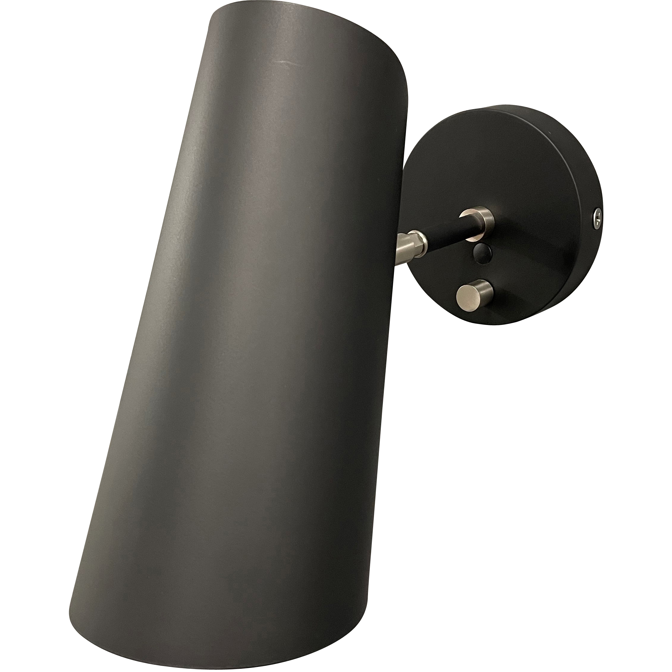 Logan LED 9 inch Black and Satin Nickel Wall Sconce Wall Light