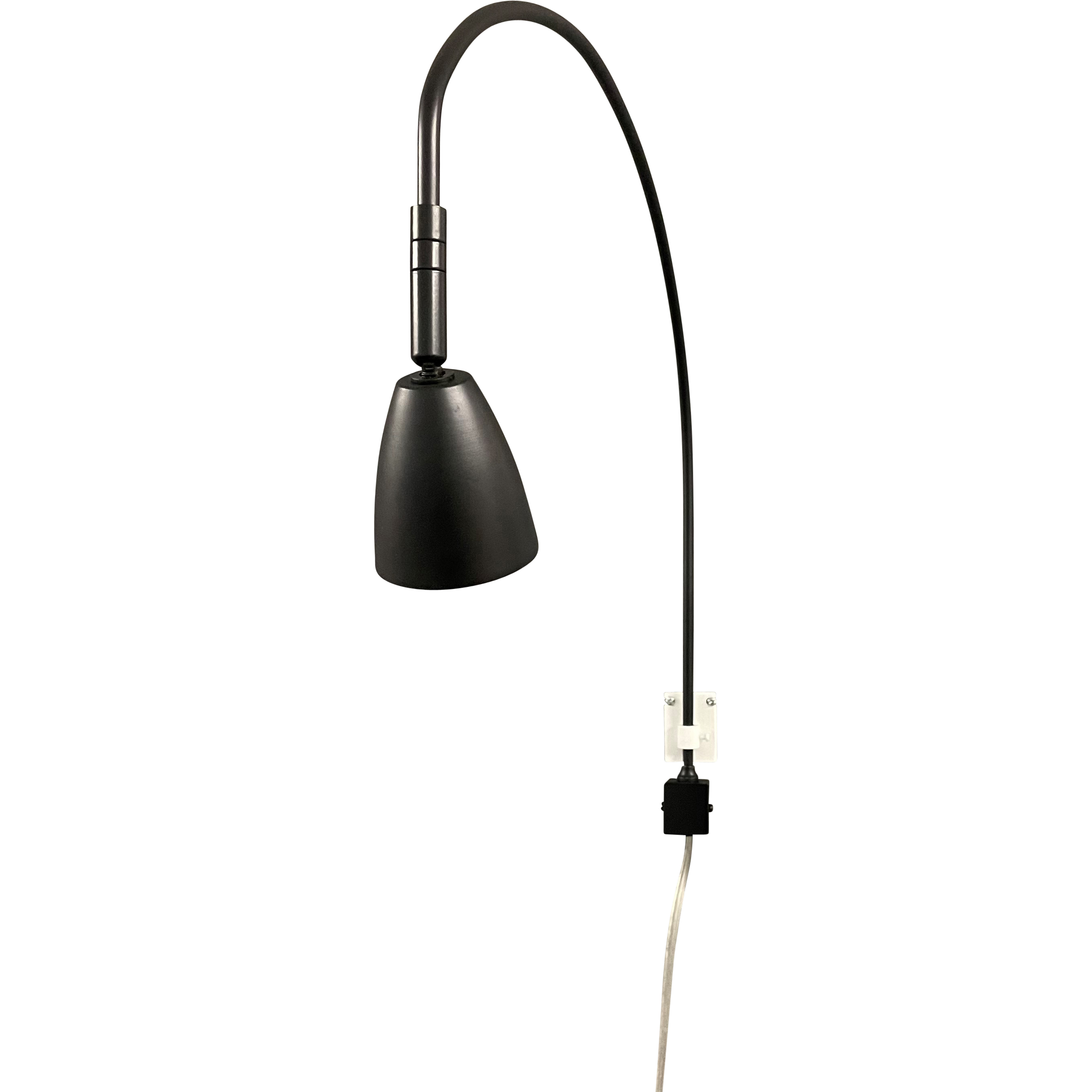 Advent Arch 3 watt 5 inch Black Library Light Wall Light